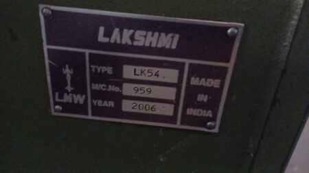 Used Comber LK 54 Machine